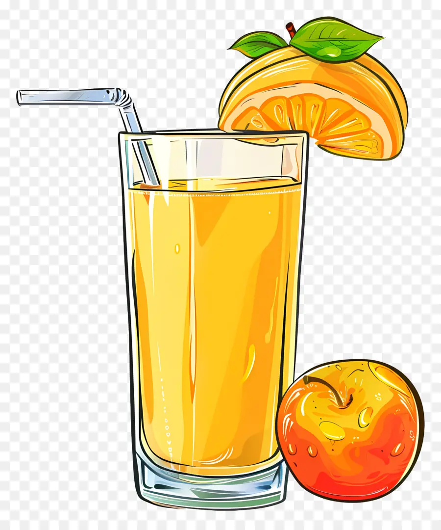 Jus，Jus D'orange Fraîchement Pressé PNG