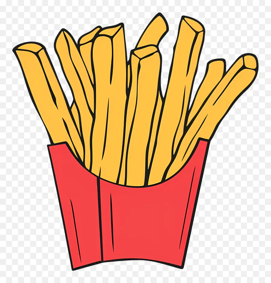 Frites，Conteneur à Emporter PNG