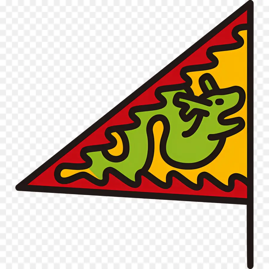 Dragon Drapeau，Cerf Volant PNG