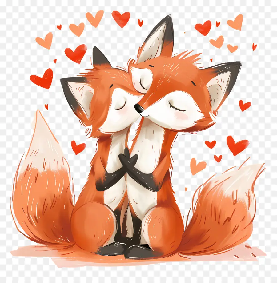 Fox Dans L'amour，Fox PNG