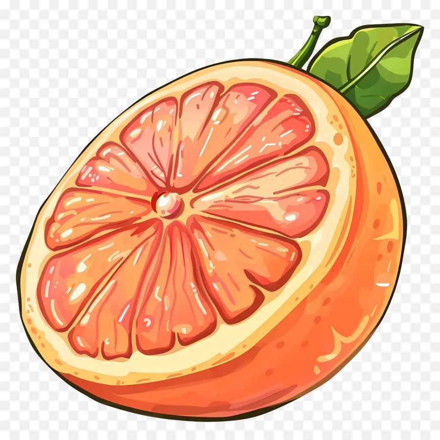 Pamplemousse，Orange PNG