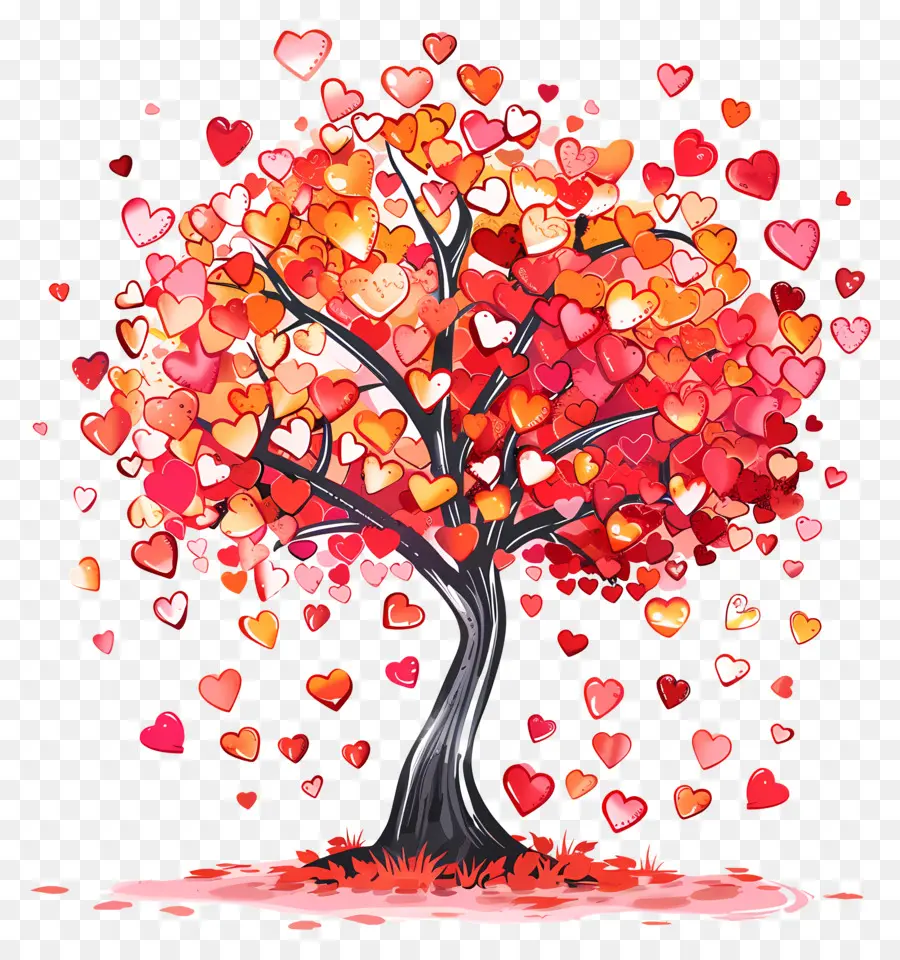 Arbre，Le Jour De Valentines PNG