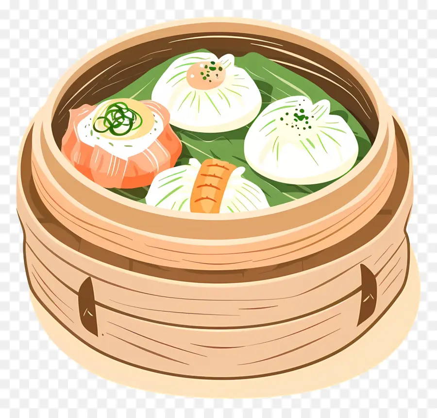 Dim Sum，Boulettes PNG