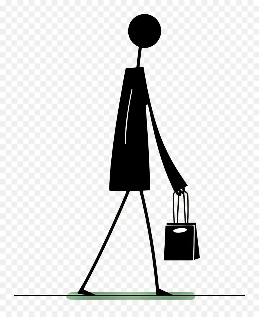 Stick Figure Shopping，L'homme PNG