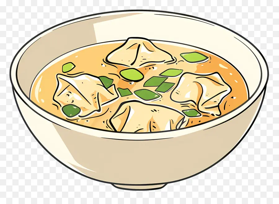 Soupe Wonton，Boulettes PNG