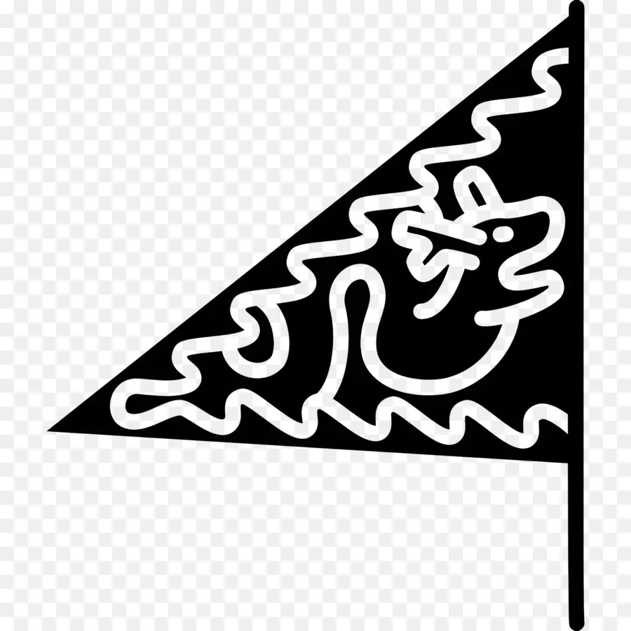 Dragon Drapeau，Sombre PNG