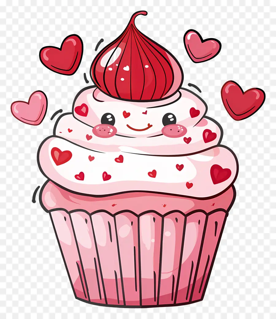 Cupcake，Le Jour De Valentines PNG