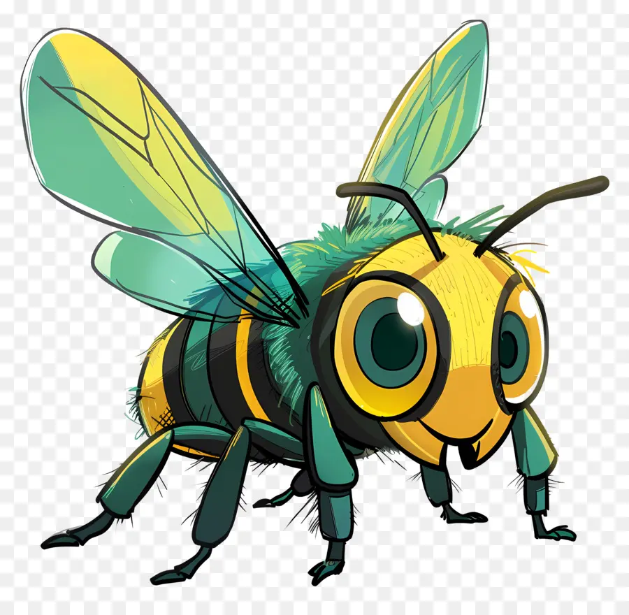 Dessin Animé De L'abeille，Abeille PNG