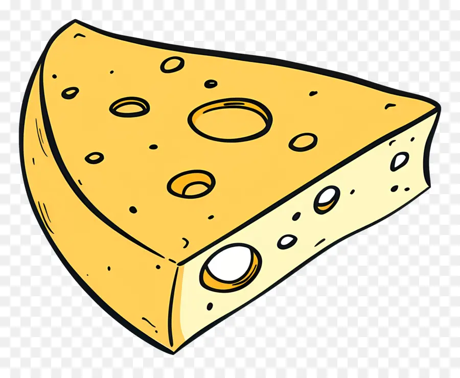 Tranche De Fromage，Fromage PNG