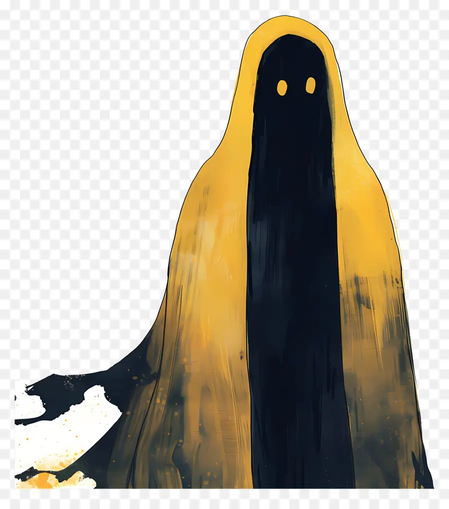 Fantôme，Robe Sombre PNG