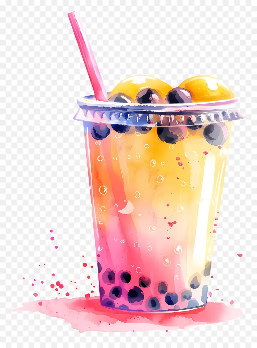 Bubble Thé，Jus PNG