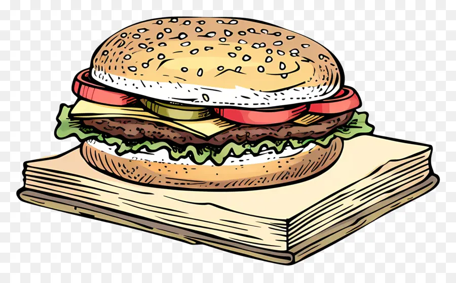 Hamburger，Cheeseburger PNG