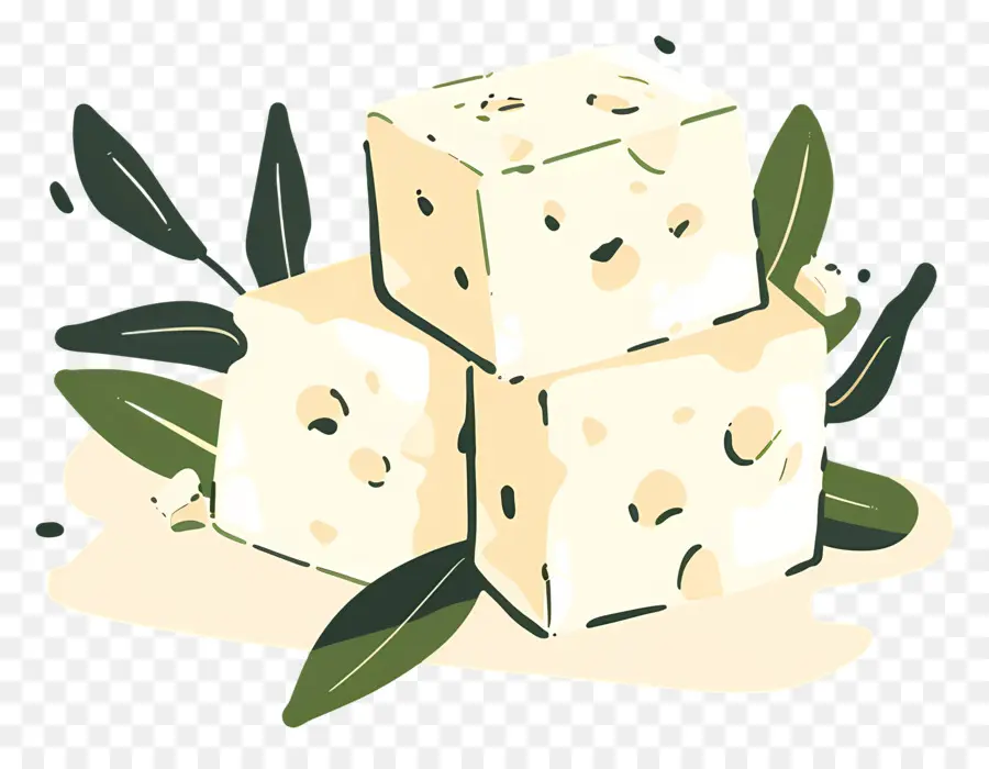 Fromage Feta，Fromage PNG