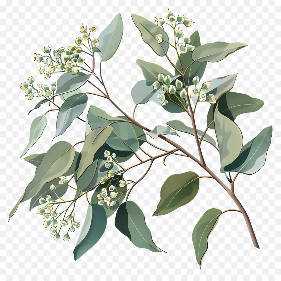 Eucalyptus，Arbre D'eucalyptus PNG