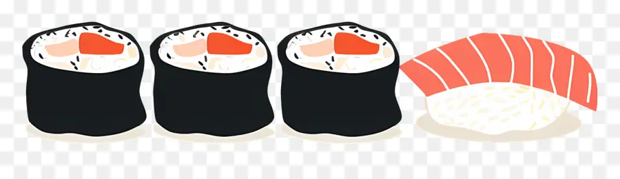 Sushi，Saumon PNG