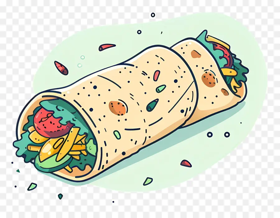 Burritos，Burrito PNG