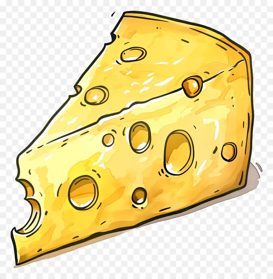 Fromage，Une Tranche De Fromage PNG