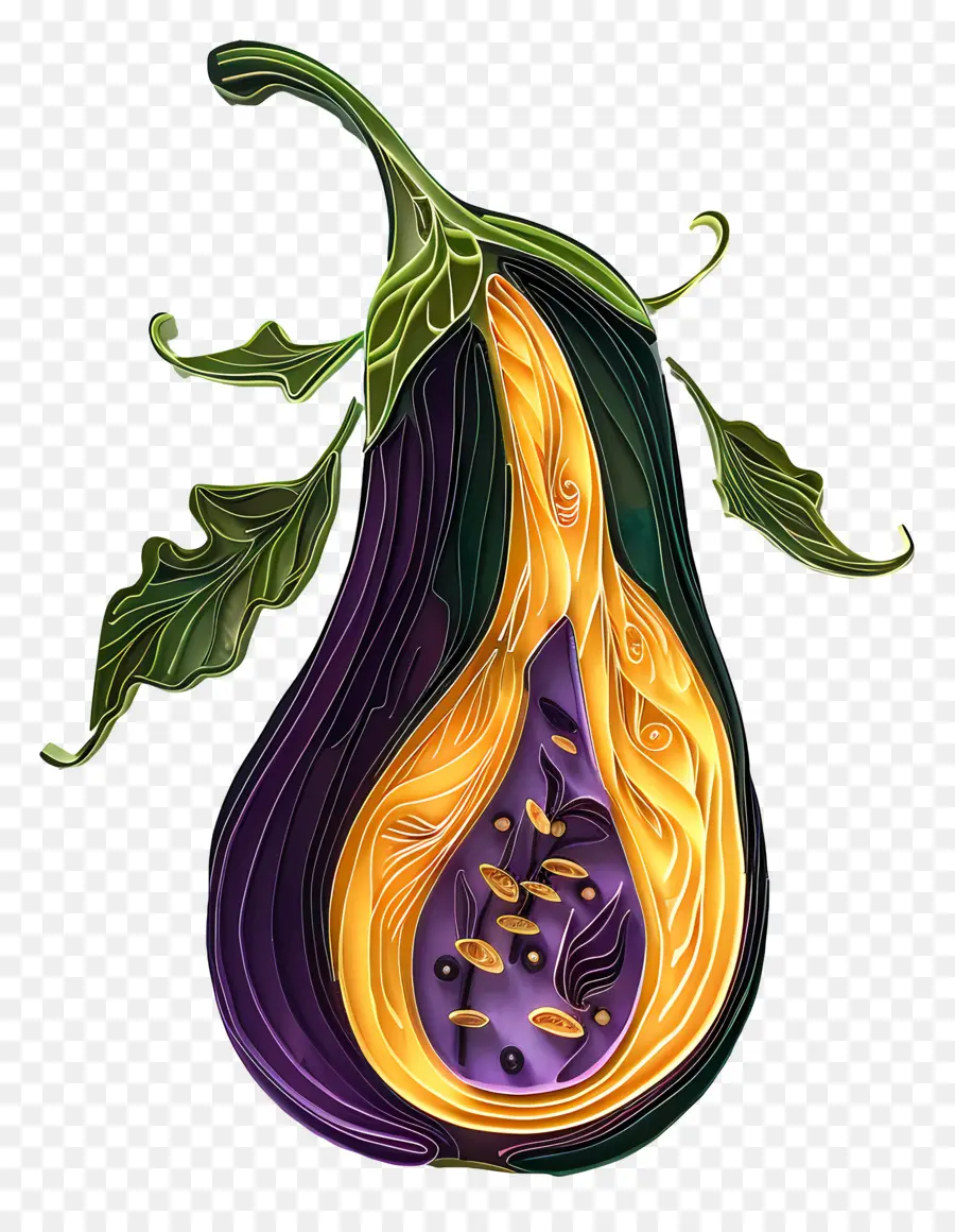 Aubergine，Violet PNG