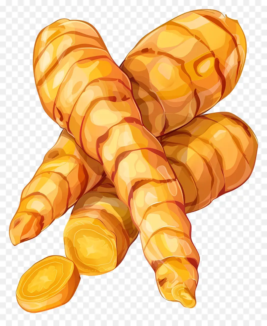 Le Curcuma，Les Carottes PNG