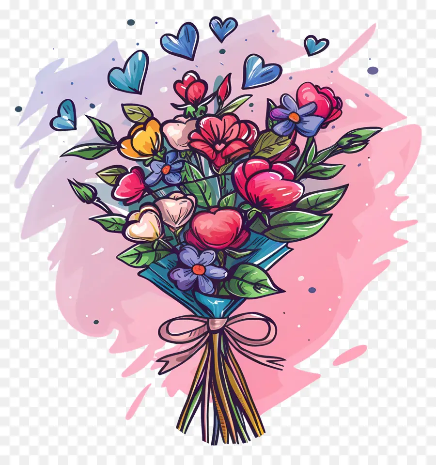 Bouquet，Le Jour De Valentines PNG