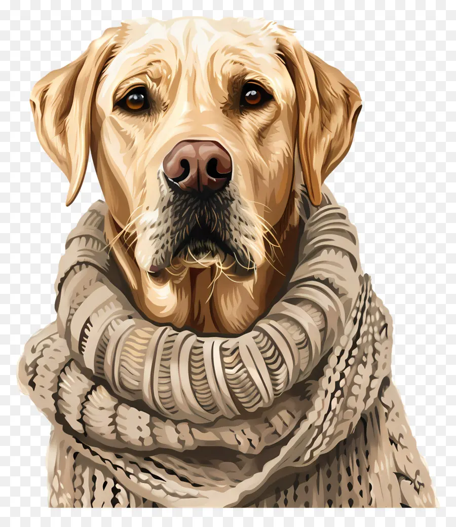 Labrador En Pull，Brun Chien PNG