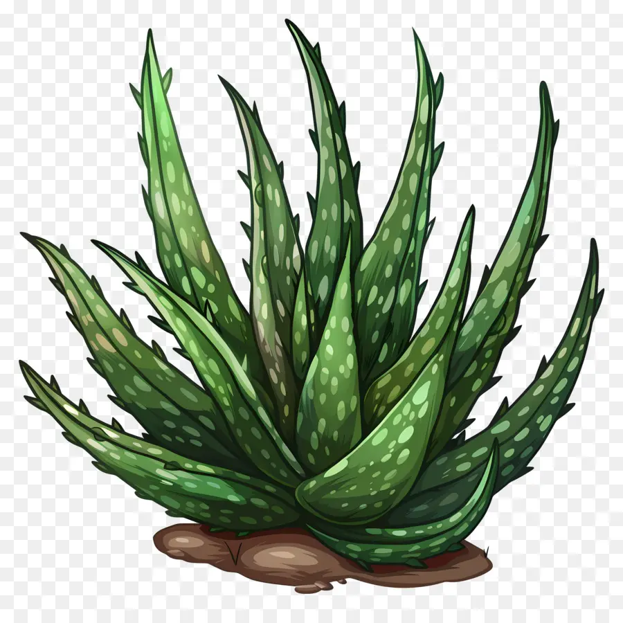 Aloé Véra，Succulent PNG