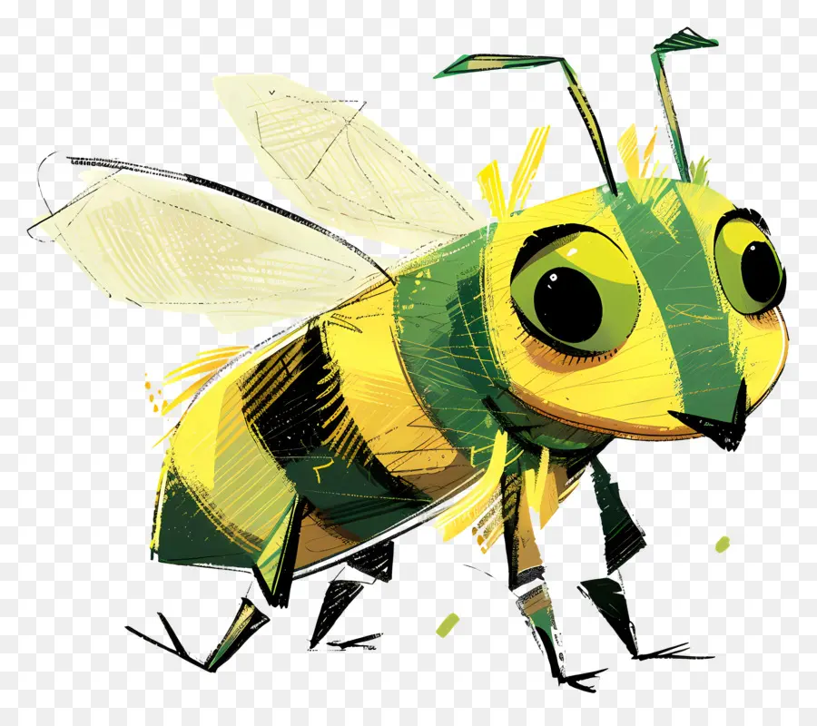 Dessin Animé De L'abeille，Abeille PNG