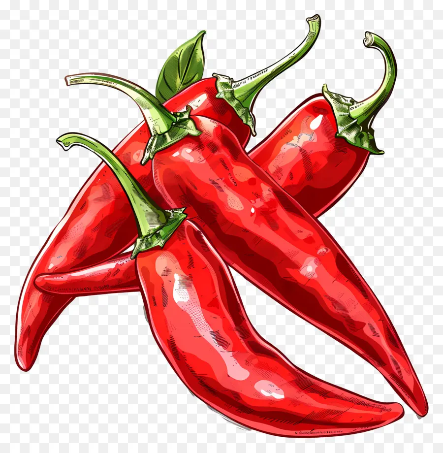 Chili，Piments Rouges PNG