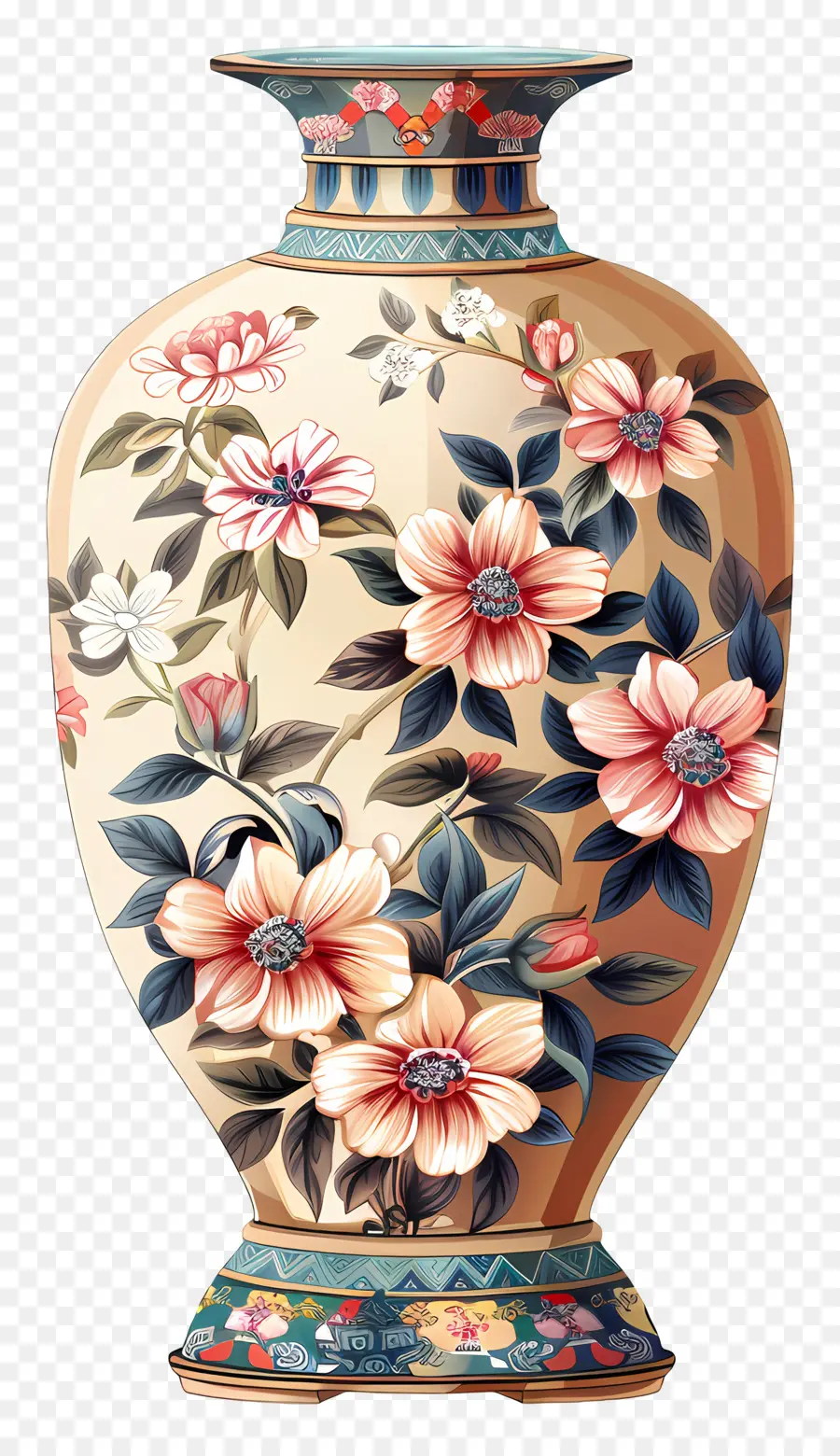 Vase Décoratif，Vase En Porcelaine PNG