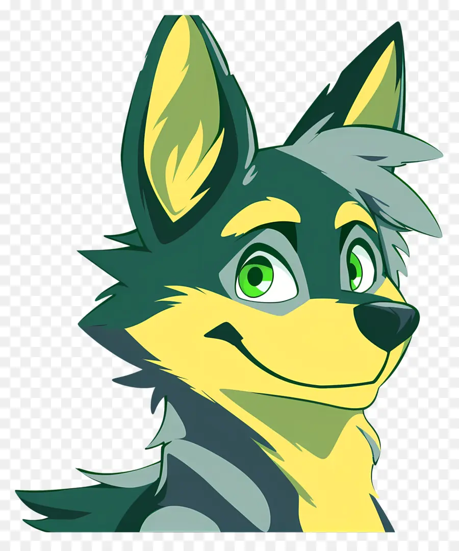 Dessin Animé Wolf，Loup PNG