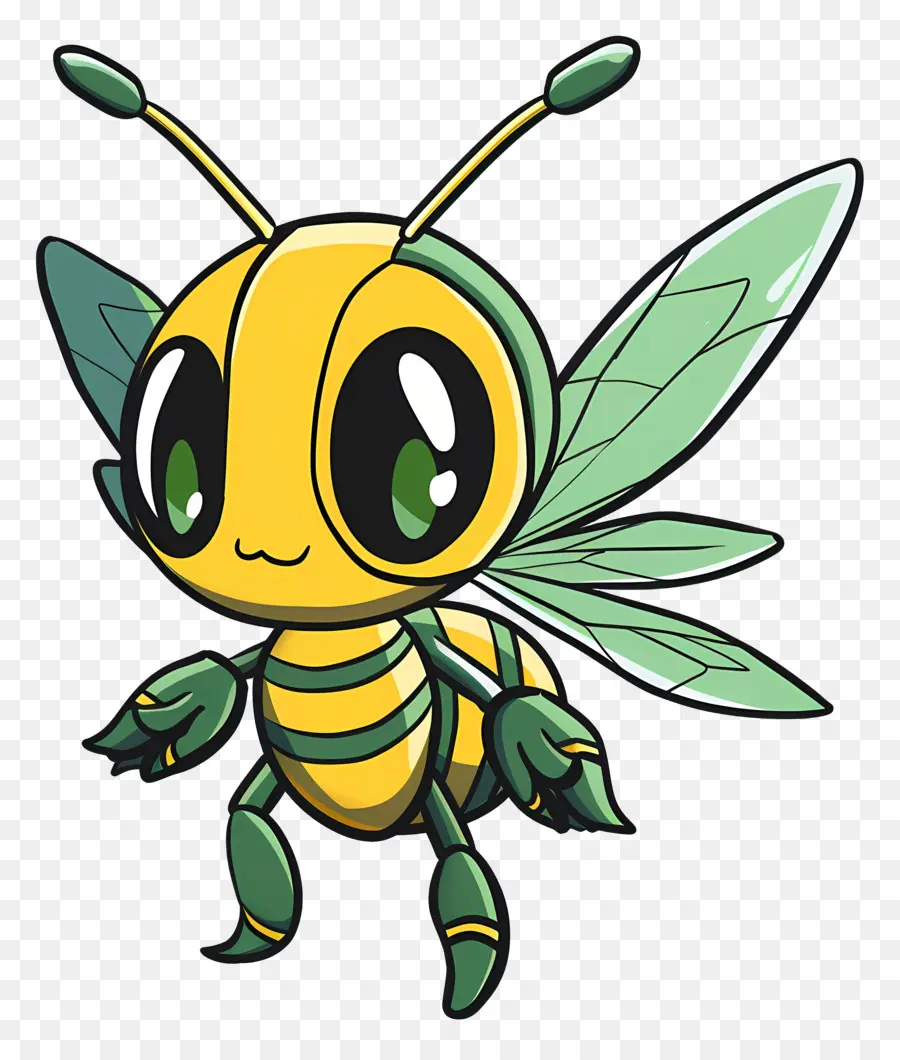 Dessin Animé De L'abeille，Dessin Animé Insectes PNG