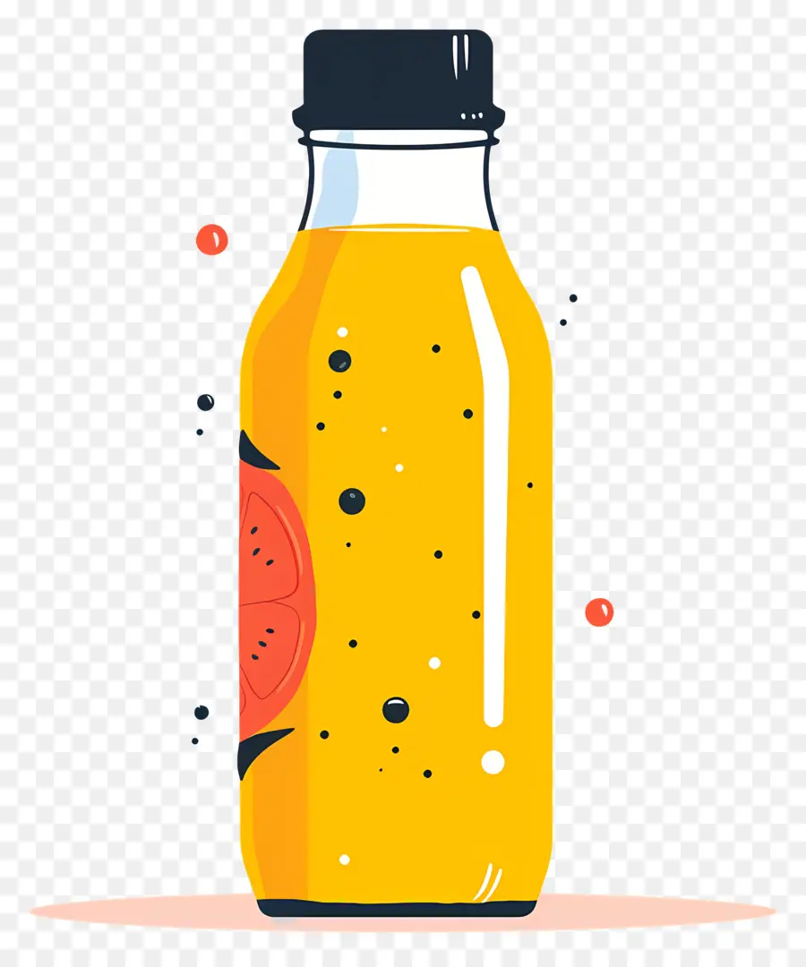 Jus De Bouteille，Jus D'orange PNG