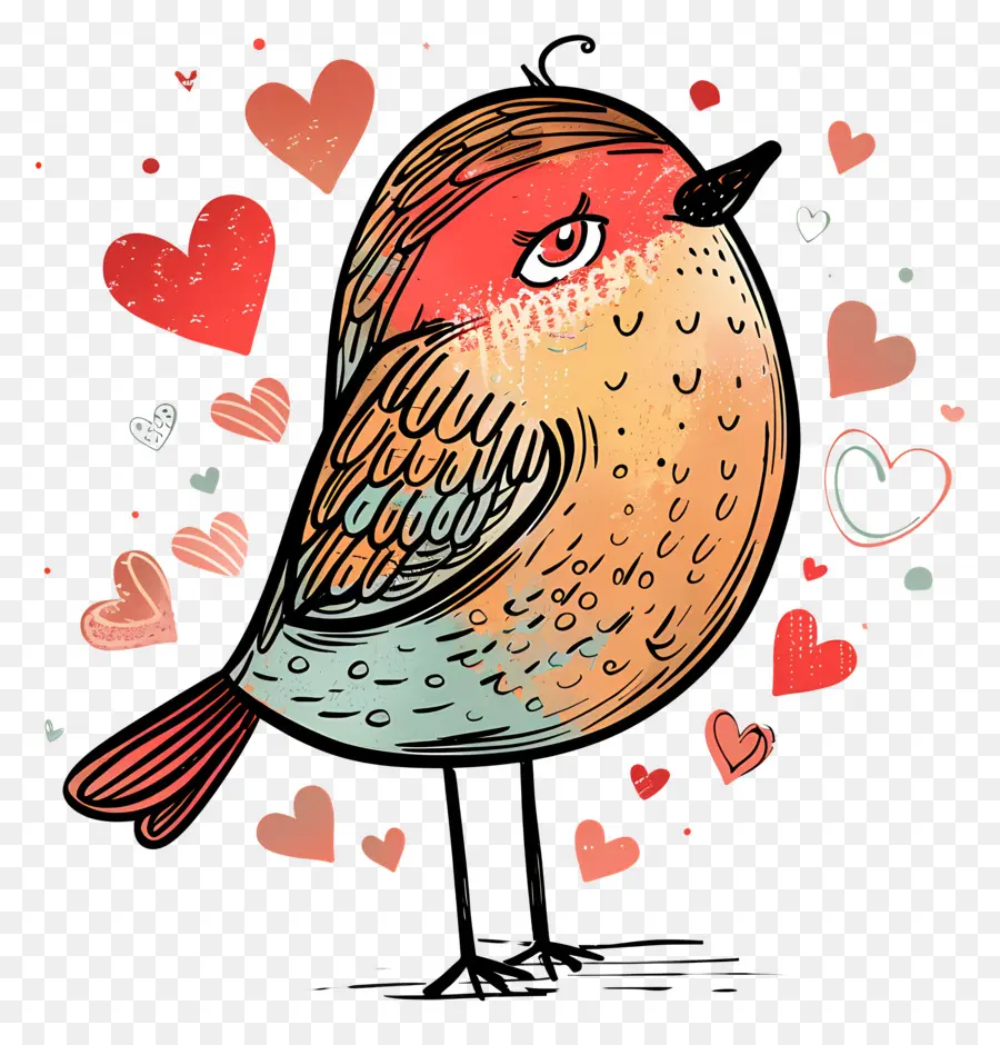 Oiseau，Le Jour De Valentines PNG