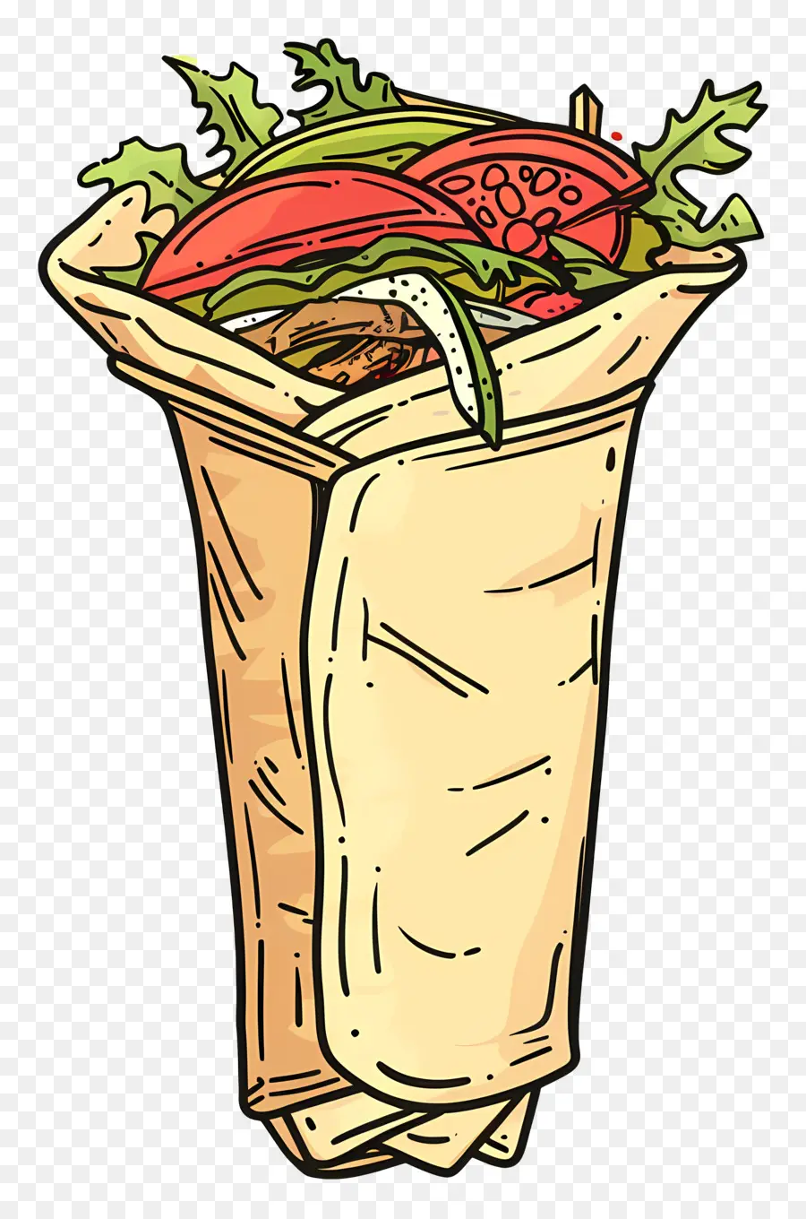 Shawarma，Sandwich PNG