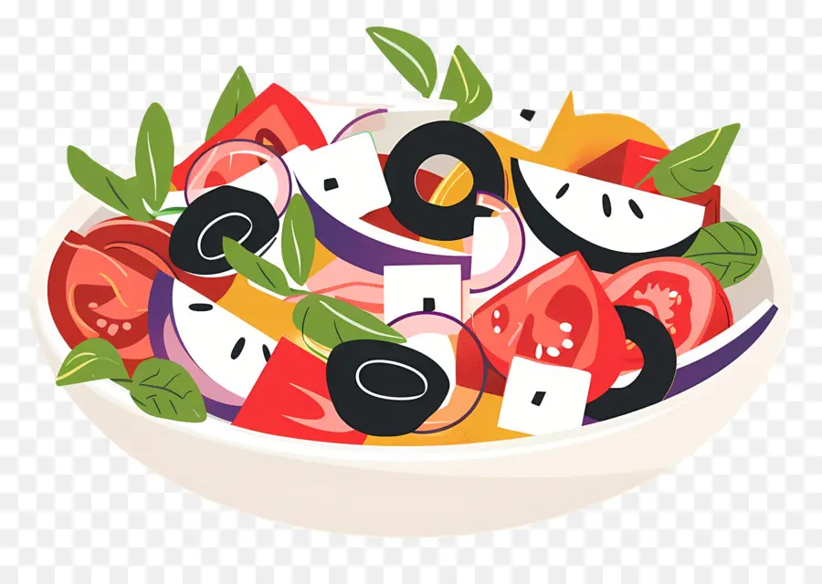 Salade Grecque，Salade PNG