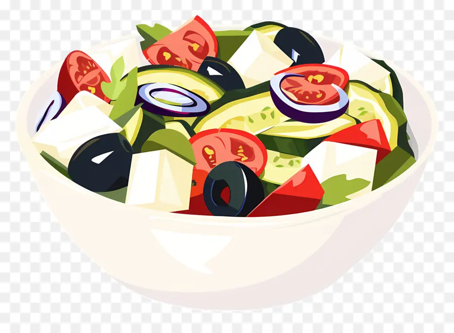 Salade Grecque，Bol PNG