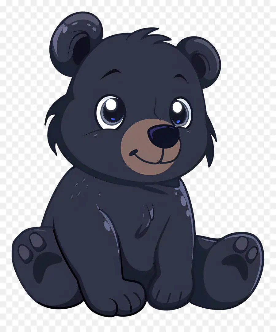 Ours De Bande Dessinée，Ourson Noir PNG