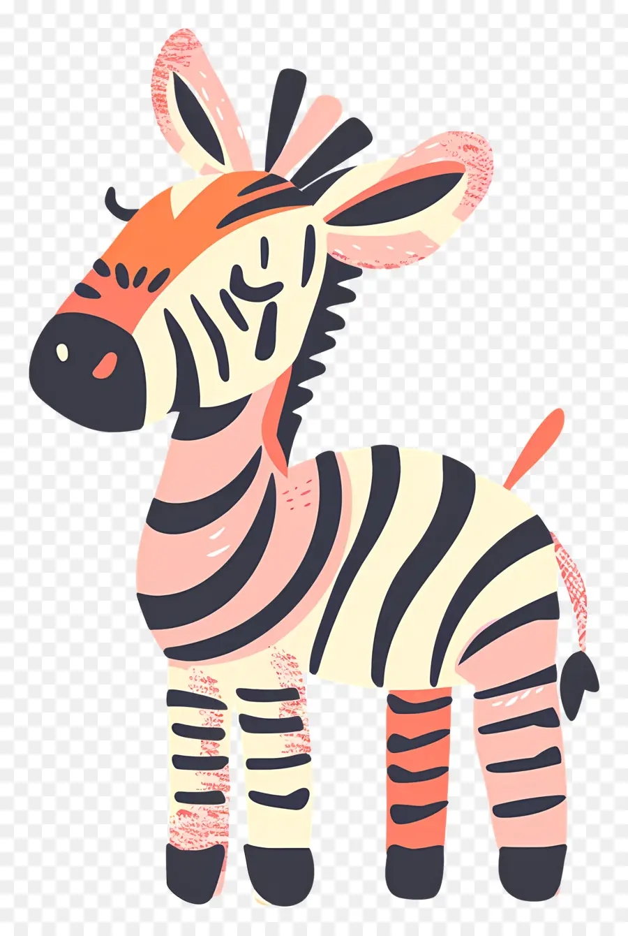 Zèbre，Dessin Animé Zebra PNG