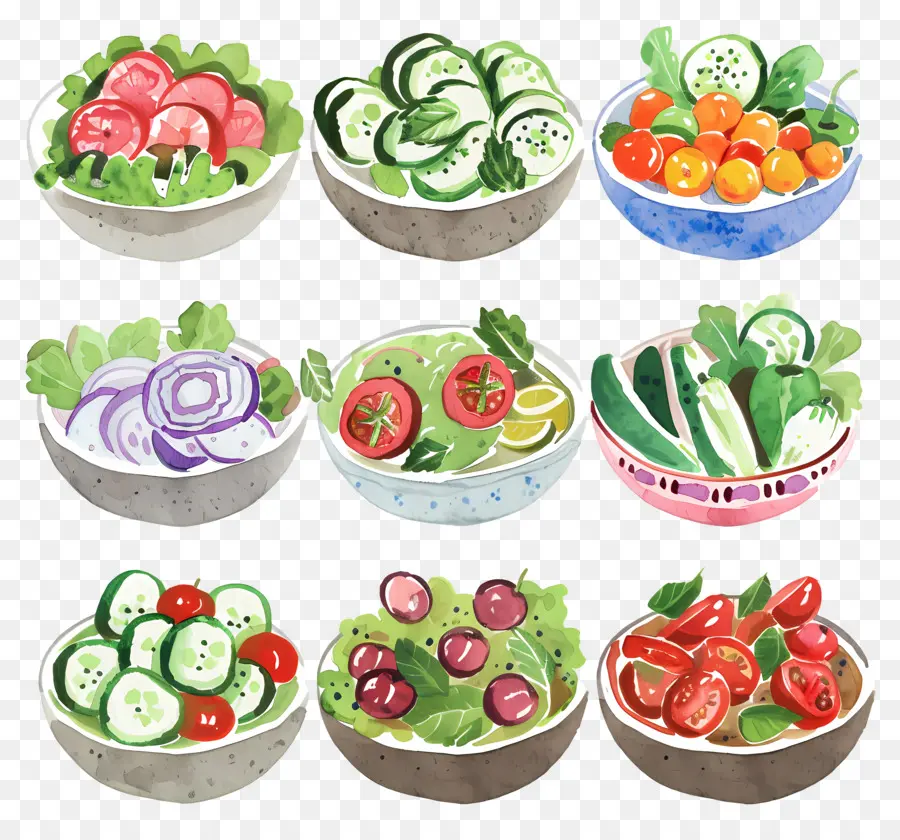 Salades，Fruits PNG