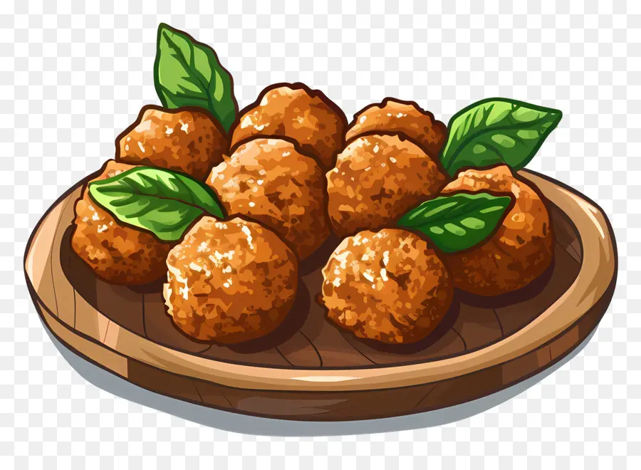 Falafel，Boulettes De Viande PNG