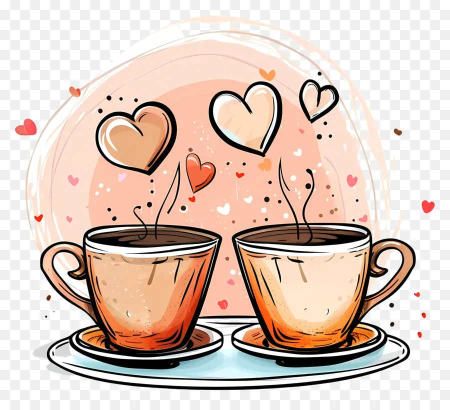 Café，Le Jour De Valentines PNG