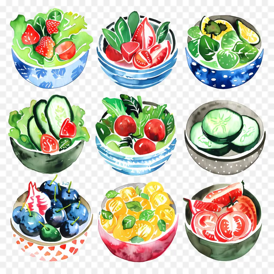 Salades，Fruits PNG