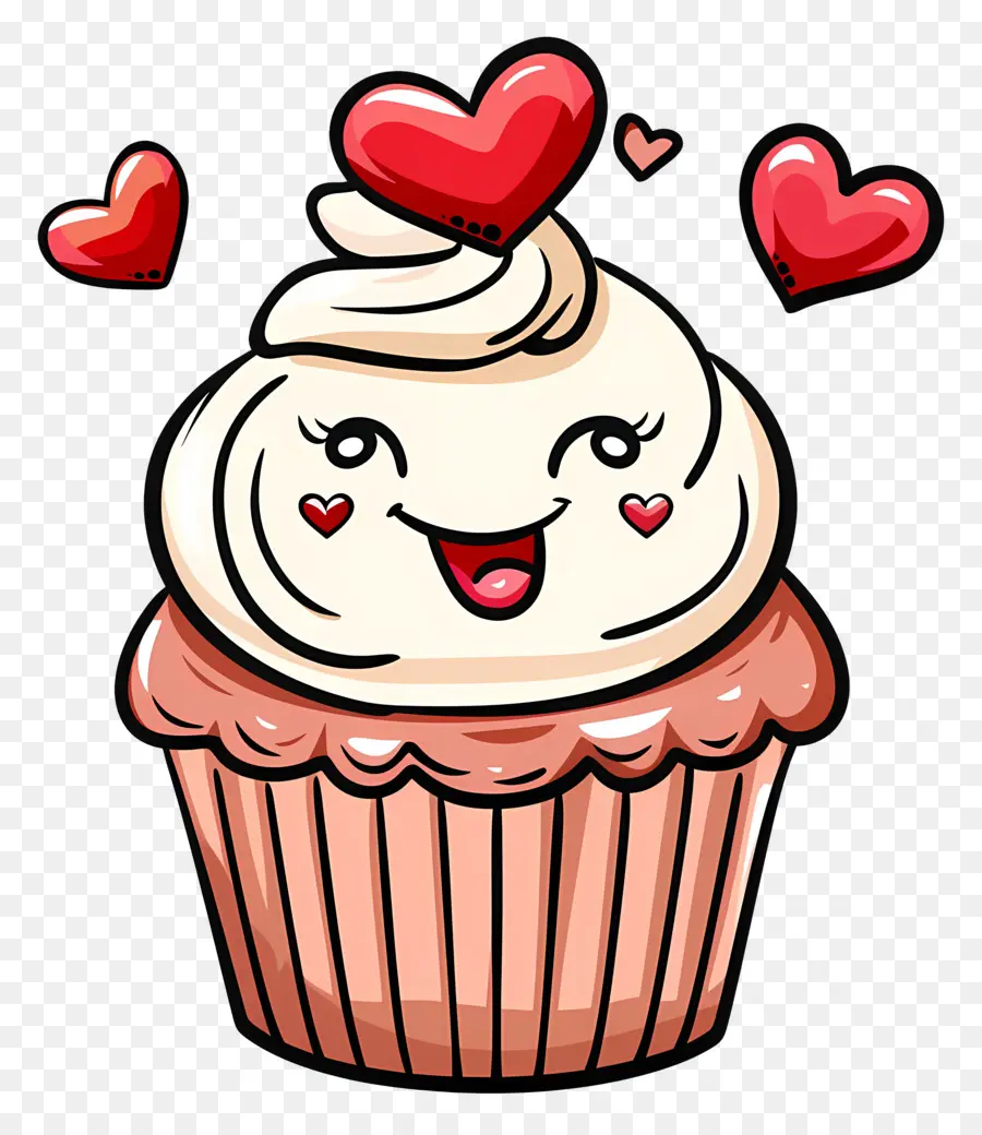 Cupcake，Le Jour De Valentines PNG