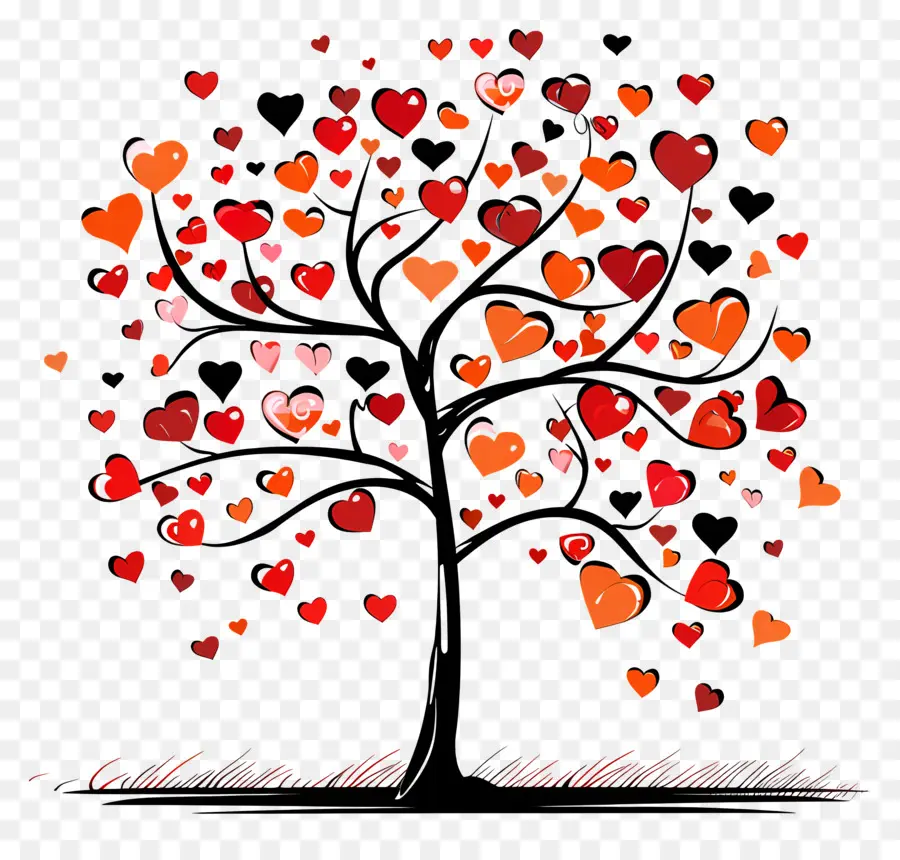 Arbre，Le Jour De Valentines PNG