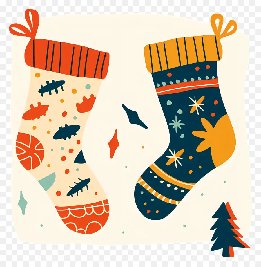 Souliers De Noël，Chaussettes De Noël PNG