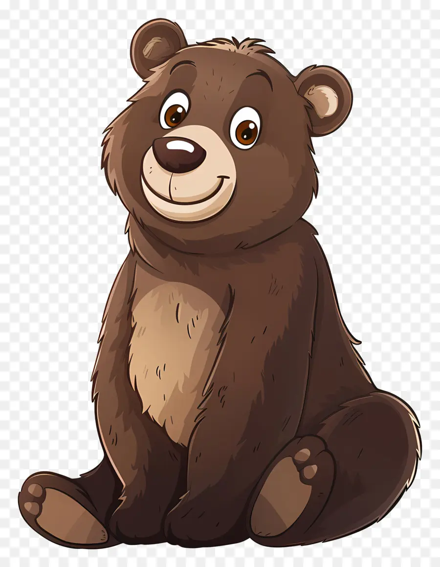 Ours De Bande Dessinée，L'ours Brun PNG