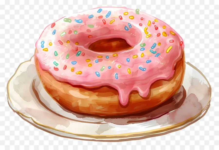 Donut，Rose PNG