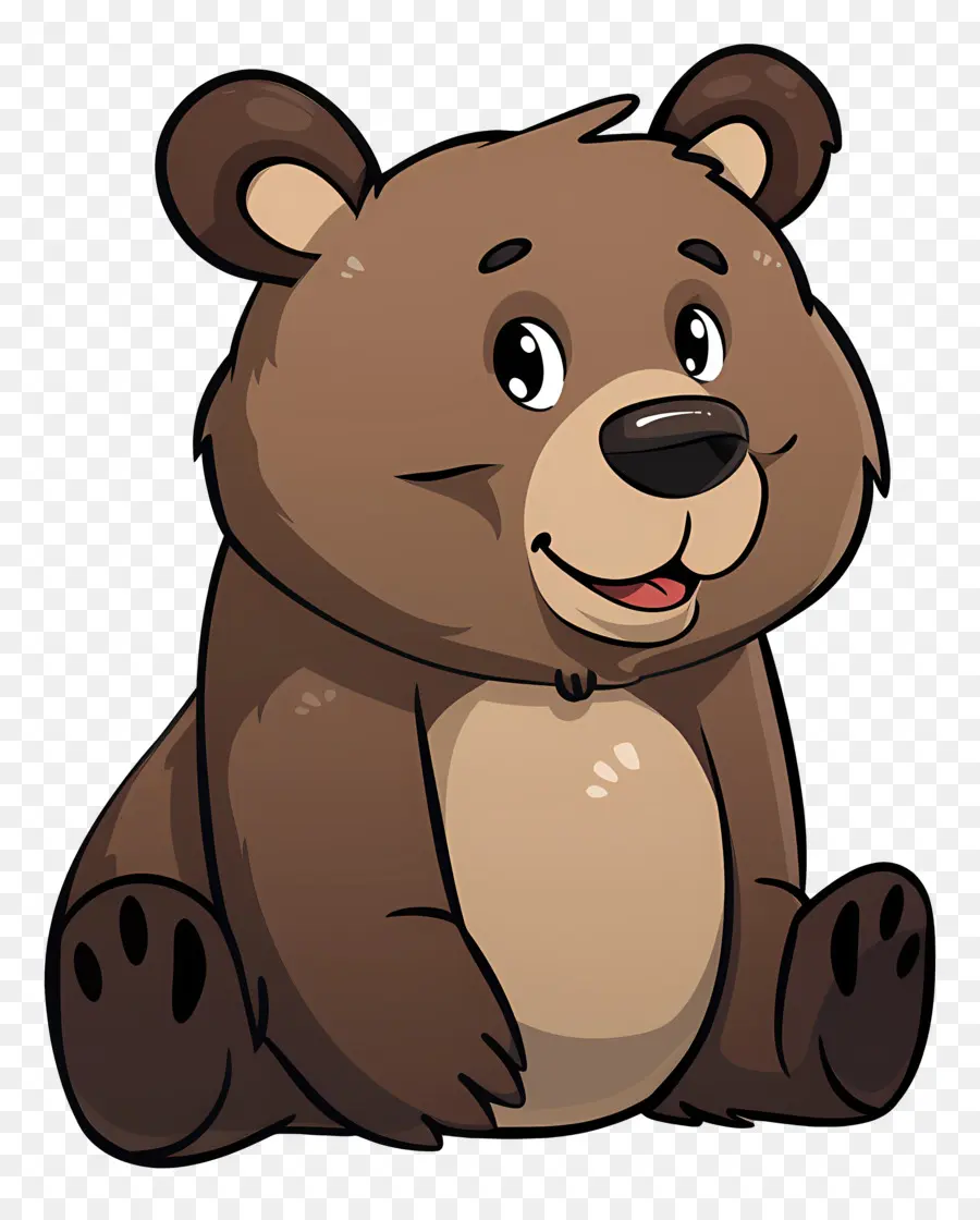 Ours De Bande Dessinée，L'ours Brun PNG