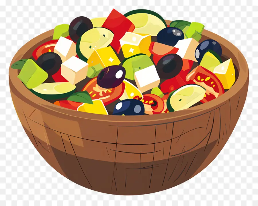 Salade Grecque，Salade PNG