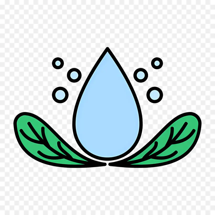 économiser De L'eau，Goutte D'eau PNG